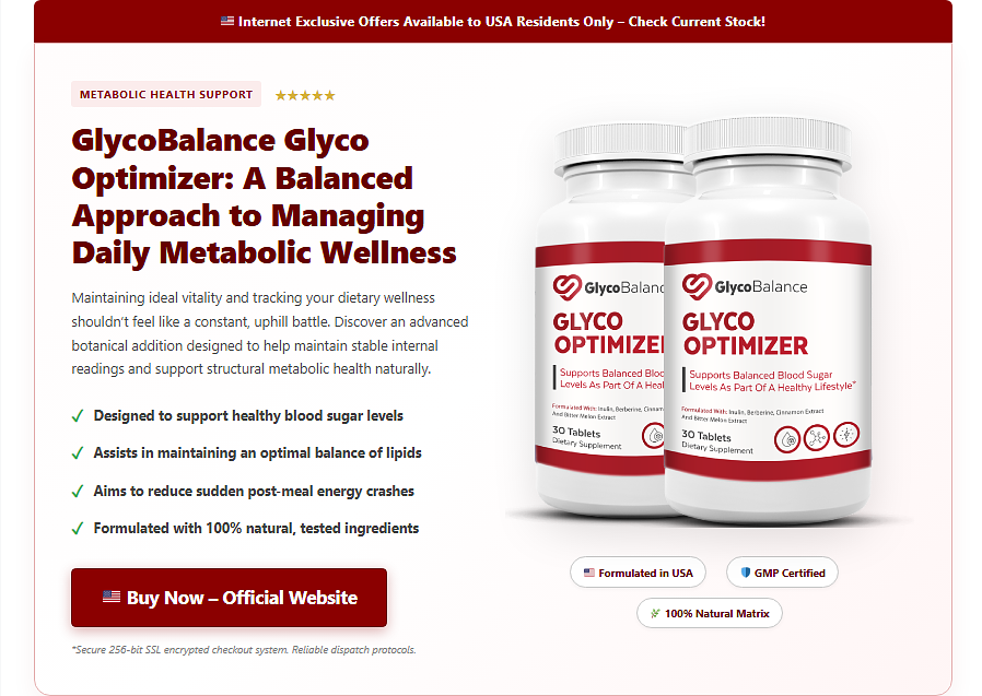 GlycoBalance benefits and blood sugar support illustration